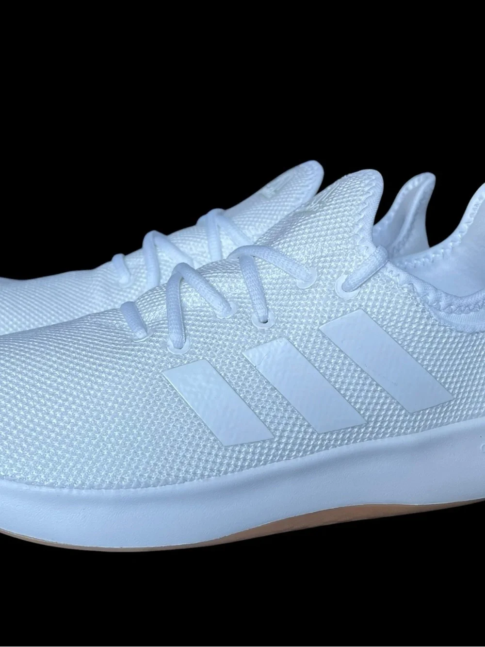 adidas Coudfoam Pure SPW White Knit Size 10 Women